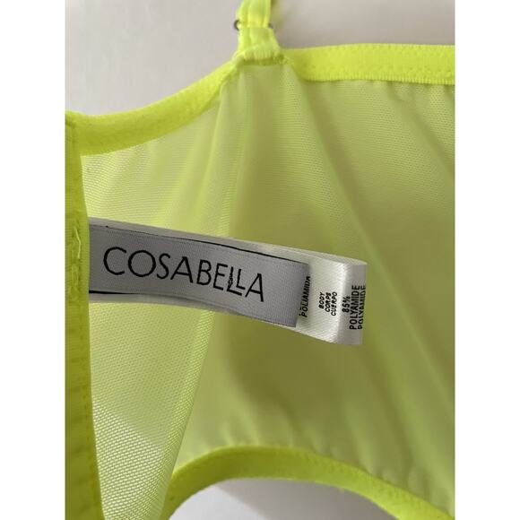 Cosabella Bra Bustier Floral Lace Semi Sheer Lingerie Italy - Picture 9 of 10